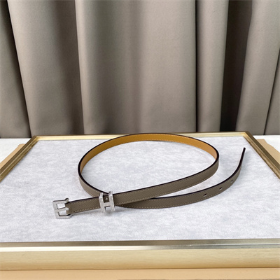Hermes Pop H Guillochee 15 belt 15MM Cowhide Etoupe