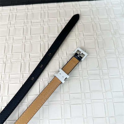 Hermes Pop H Guillochee 15 belt Cowhide Silver Tone Hardware Black/Brown