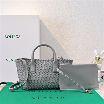 BV Mini Cabat Tote Bag In Lambskin