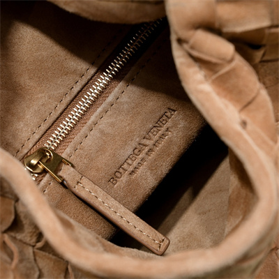BV Small Hop Shoulder Bag In Suede