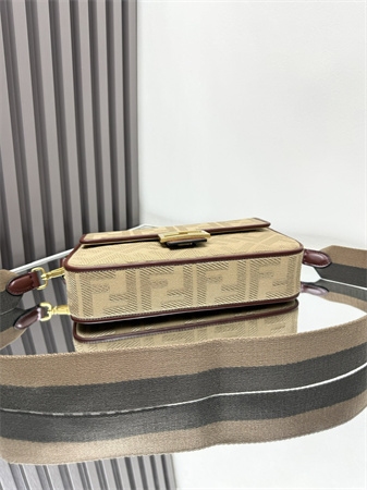 Fen.di Baguette FF Canvas Bag