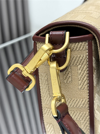 Fen.di Baguette FF Canvas Bag