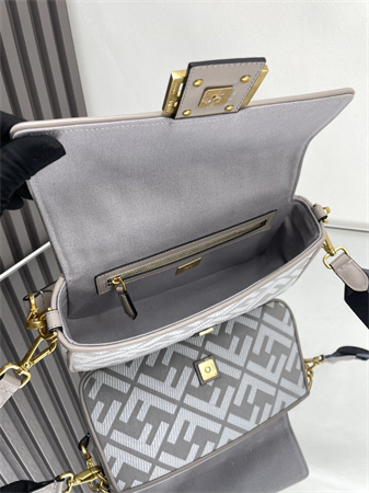 Fen.di Baguette FF Canvas Bag