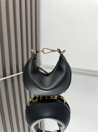 Fendigraphy Nano Leather Bag Black