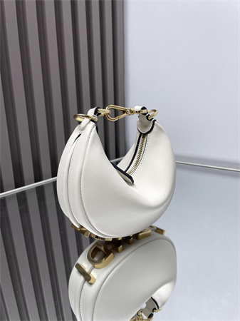 Fendigraphy Nano Leather Bag White