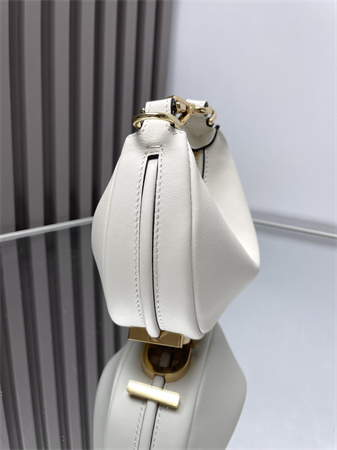 Fendigraphy Nano Leather Bag White