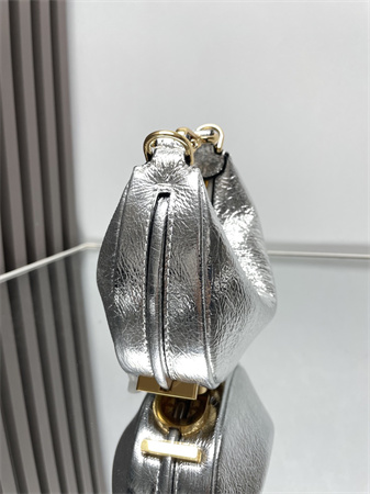 Fendigraphy Nano Leather Bag Silver/Gold
