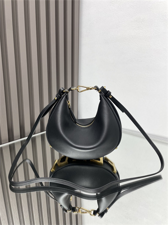 Fendigraphy Mini Leather Bag Black