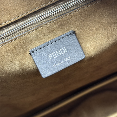Fendi Simply Large Calfskin Bgg Brown Color