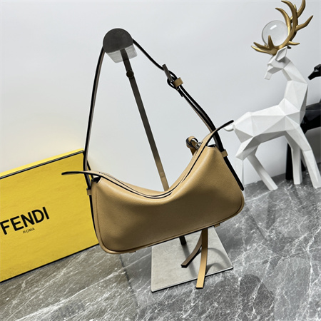 Fendi Simply Mini Calfskin Bgg Brown Color