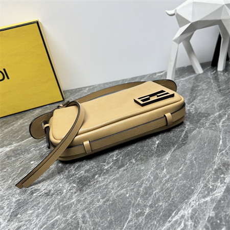 Fendi Simply Mini Calfskin Bgg Brown Color