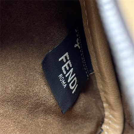 Fendi Simply Mini Calfskin Bgg Brown Color