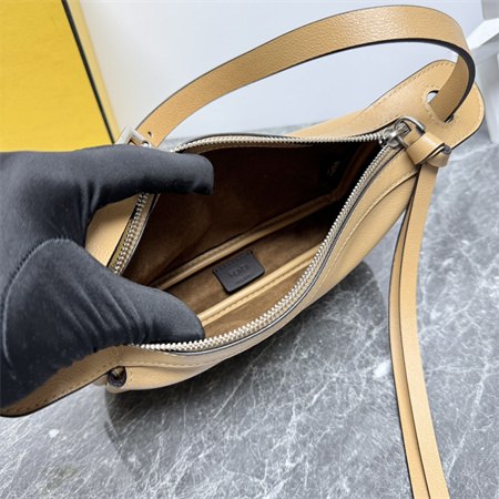 Fendi Simply Mini Calfskin Bgg Brown Color