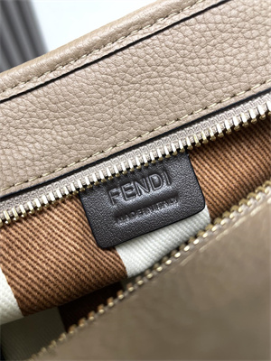 Fendi Roll Mini Tote Bag FF jacquard