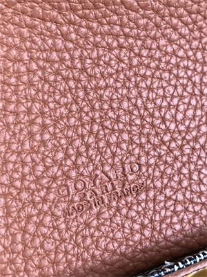 Goyard Grand Bleu PM Shoulder Bag Goyardine Canvas &  Calfskin