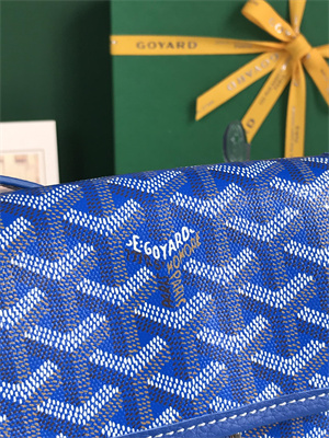 Goyard Grand Bleu PM Shoulder Bag Goyardine Canvas &  Calfskin