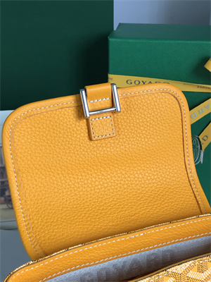 Goyard Grand Bleu PM Shoulder Bag Goyardine Canvas &  Calfskin