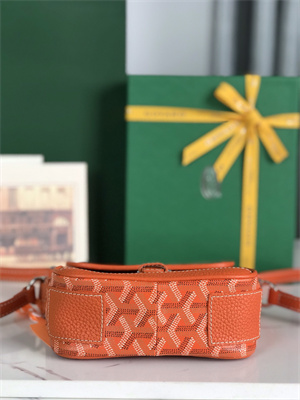 Goyard Grand Bleu PM Shoulder Bag Goyardine Canvas &  Calfskin