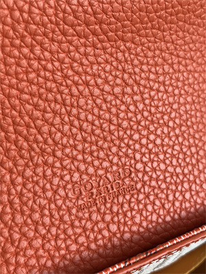 Goyard Grand Bleu PM Shoulder Bag Goyardine Canvas &  Calfskin