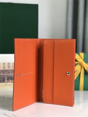 Goyard Richelieu Wallet Goyardine Canvas & Vauzelles Calfskin