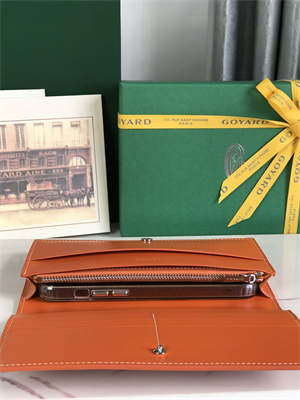 Goyard Richelieu Wallet Goyardine Canvas & Vauzelles Calfskin