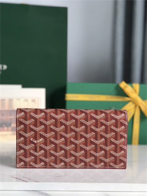 Goyard Richelieu Wallet Goyardine Canvas & Vauzelles Calfskin