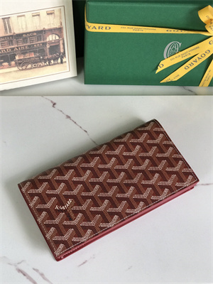 Goyard Richelieu Wallet Goyardine Canvas & Vauzelles Calfskin