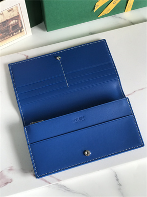 Goyard Richelieu Wallet Goyardine Canvas & Vauzelles Calfskin