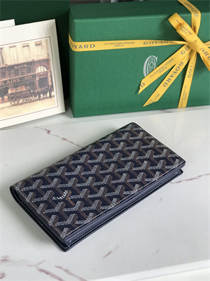Goyard Richelieu Wallet Goyardine Canvas & Vauzelles Calfskin
