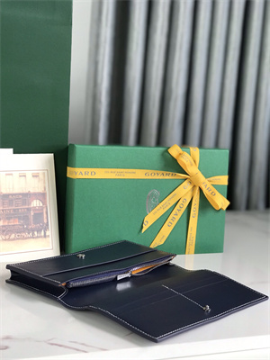 Goyard Richelieu Wallet Goyardine Canvas & Vauzelles Calfskin