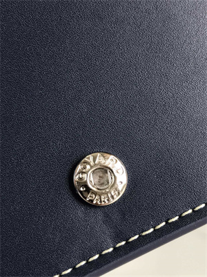 Goyard Richelieu Wallet Goyardine Canvas & Vauzelles Calfskin