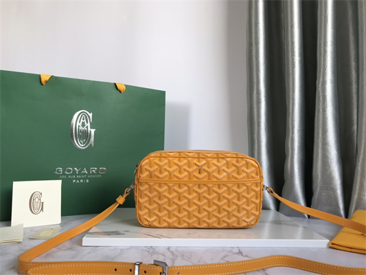 Goyard Cap-Vert PM Bag Goyardine Canvas & Cervon Calfskin