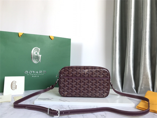 Goyard Cap-Vert PM Bag Goyardine Canvas & Cervon Calfskin