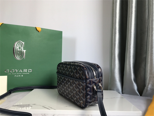 Goyard Cap-Vert PM Bag Goyardine Canvas & Cervon Calfskin