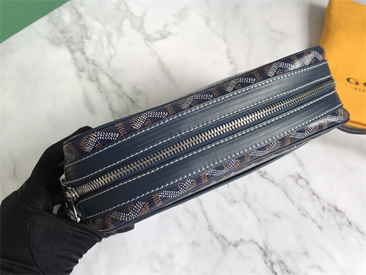 Goyard Cap-Vert PM Bag Goyardine Canvas & Cervon Calfskin