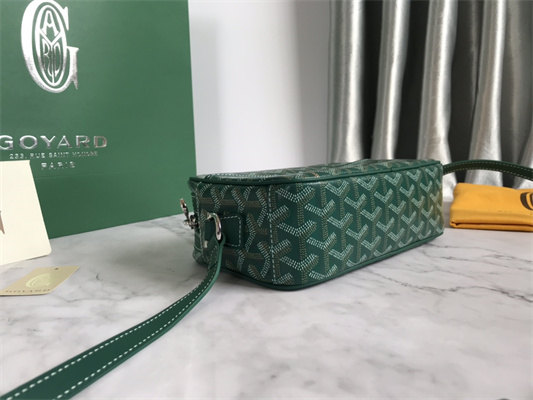 Goyard Cap-Vert PM Bag Goyardine Canvas & Cervon Calfskin