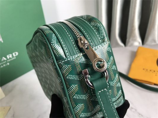 Goyard Cap-Vert PM Bag Goyardine Canvas & Cervon Calfskin
