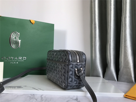 Goyard Cap-Vert PM Bag Goyardine Canvas & Cervon Calfskin