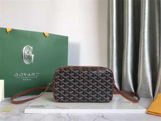 Goyard Cap-Vert PM Bag Goyardine Canvas & Cervon Calfskin