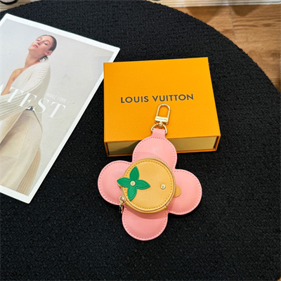 LV Vivienne Holiday Bag Charm Pink