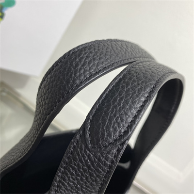 Prada Leather Mini Bag Black 1BA349