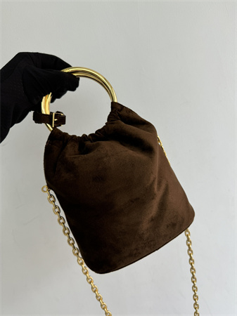 Prada Suede mini-bag Brown 1BC227