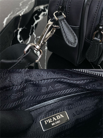 Prada Re-Nylon  shoulder bag Black 1BH153