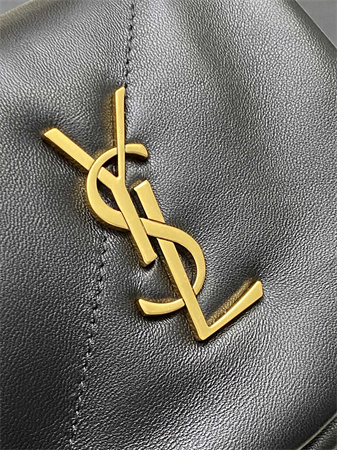 Y.S.L Jamie Mini Bag With Top Handle In Lambskin Black