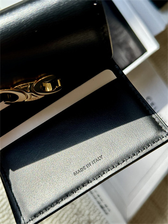 Celine COMPACT WALLET WITH COIN TRIOMPHE in Shiny calfskin