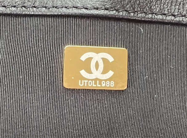 Chanel 19 Bag Tweed Gold Tone Multicolor AS1160