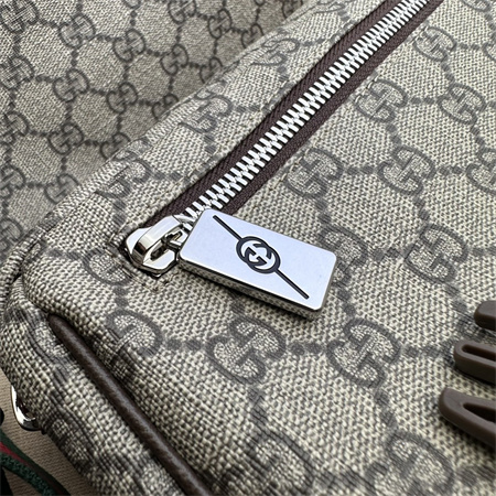 Gu.cci Small messenger bag GG Supreme Canvas 760123