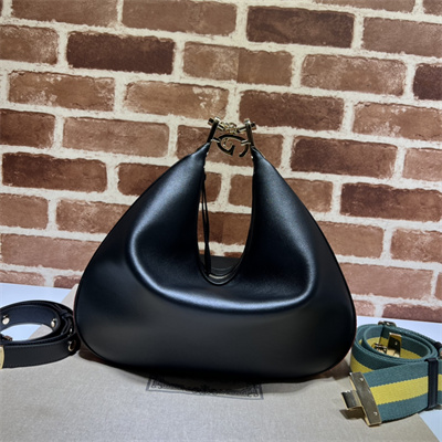 Gucci Attache large shoulder bag Leather Black 702823