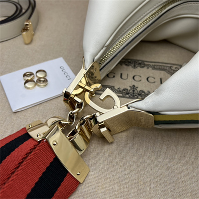 Gucci Attache large shoulder bag Leather White 702823