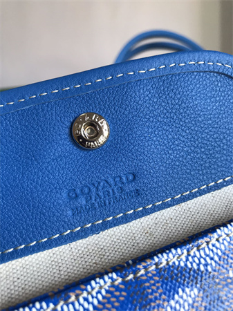 Goyard Anjou Mini Bag Chevroches Calfskin & Goyardine Canvas